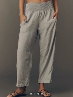 Pilcro Light Gray Reese pull on pant